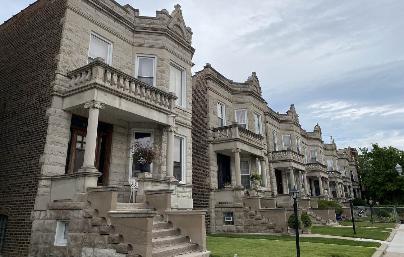 Chicago greystone two-flats