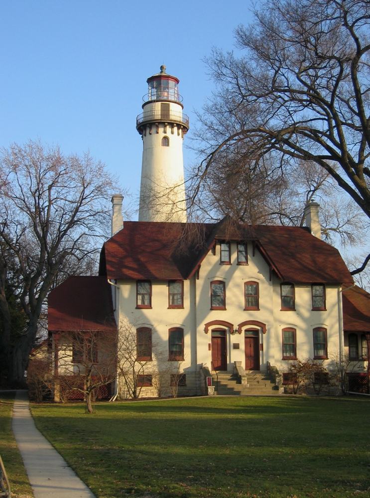 The Grosse Point Lighthouse in Evanston